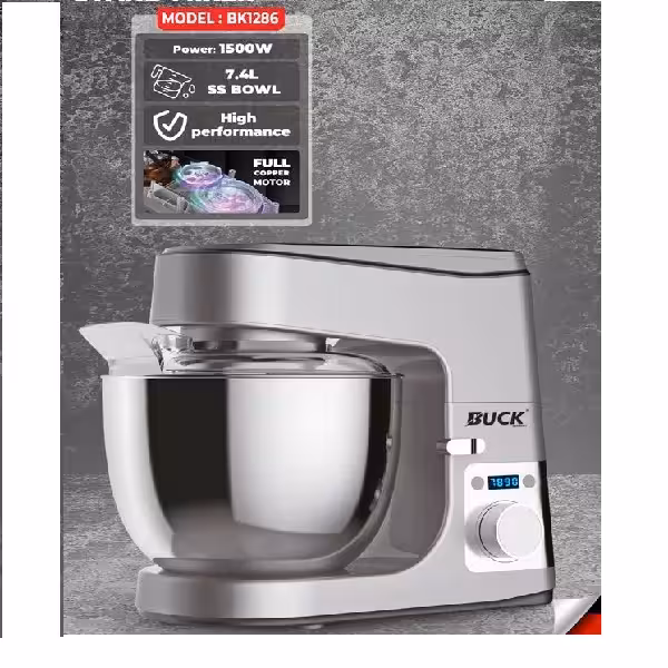 همزن کاسه‌دار 8 لیتری باک مدل BK1286