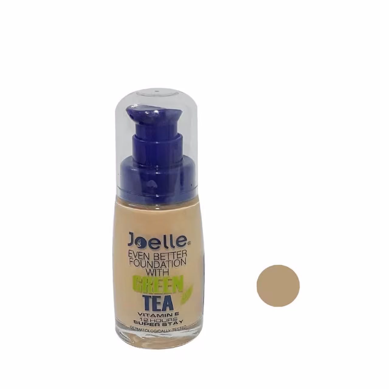 کرم پودر شیشه ای جویل مدل Green Tea شماره J06