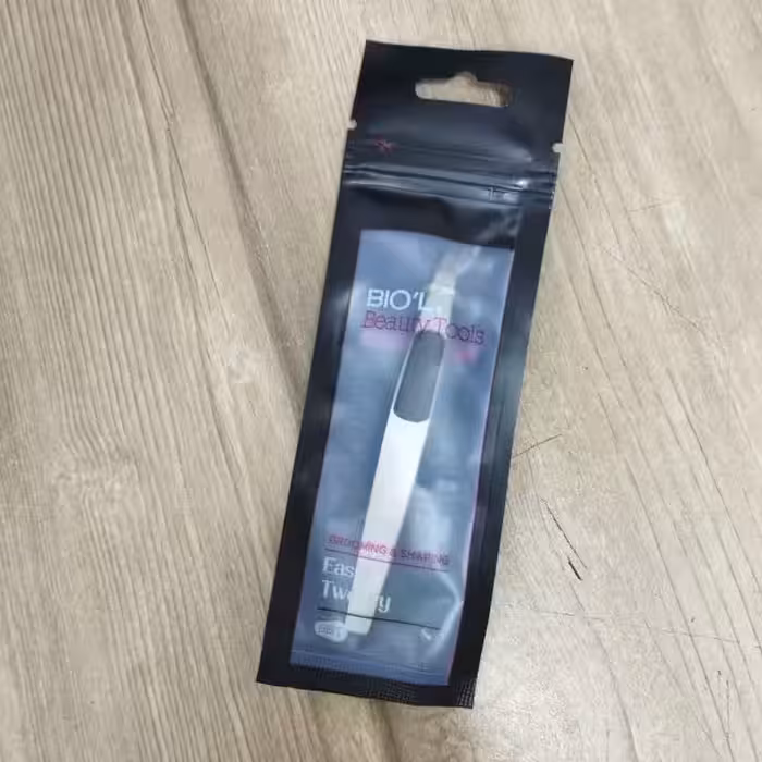 موچین انبری دکمه ای بیول مدل Easy Tweezer استیل کد 11701 نقره ای