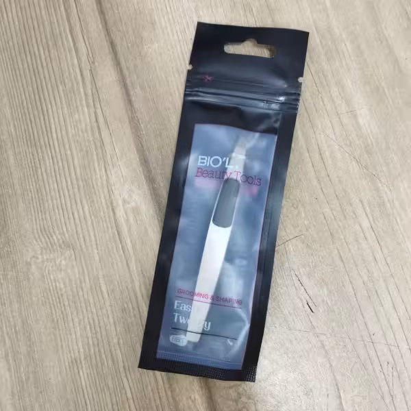 موچین انبری دکمه ای بیول مدل Easy Tweezer استیل کد 11701 نقره ای