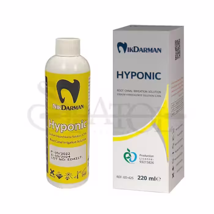 هیپوکلریت سدیم نیک درمان 5.25% ™Hyponic Nik Darman