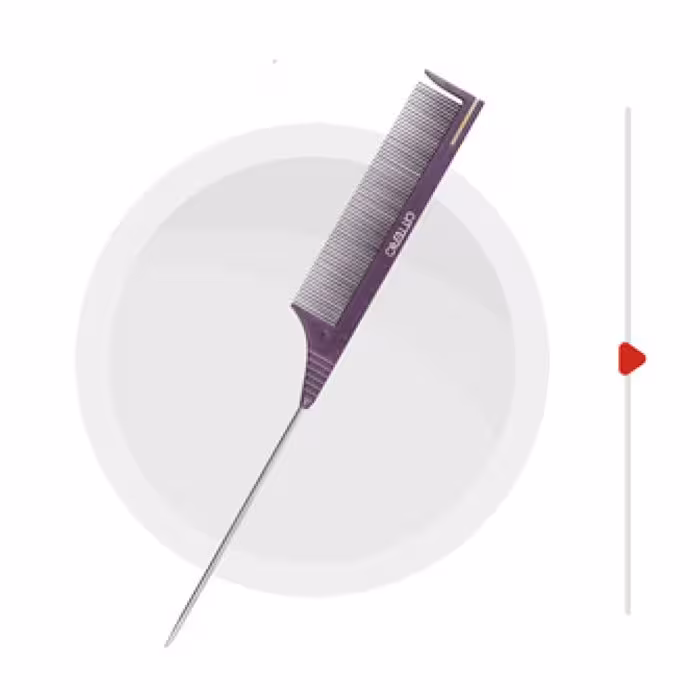 شانه دم باریک هایلایت سیتریو - ملزومات آرایشی و سالنی ترنم