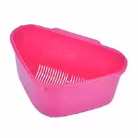 سبد تفاله گیر یاس چاپدار لیمون