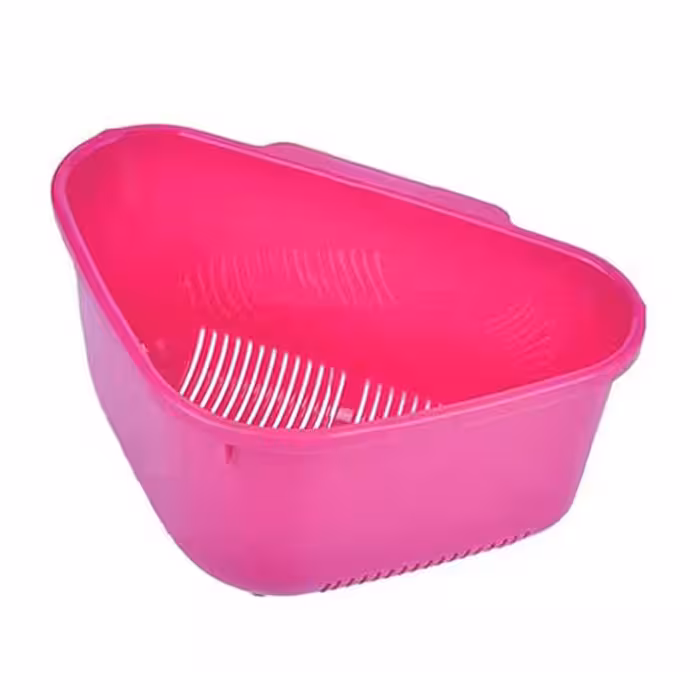 سبد تفاله گیر یاس چاپدار لیمون