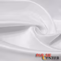 پارچه (عمده) ساتن سفید (از 10 متر...)