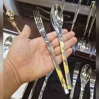 سرویس قاشق چنگال 110 پارچه 24 نفره بارونیا مدل 377g   هارد باکس