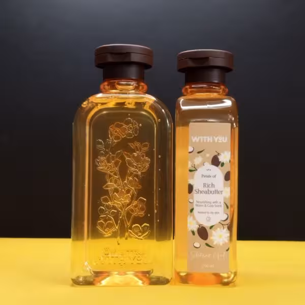 شامپو بدن ویت یو مدل Rich Sheabutter مناسب پوست نرمال تا خشک رنگ نسکافه ای