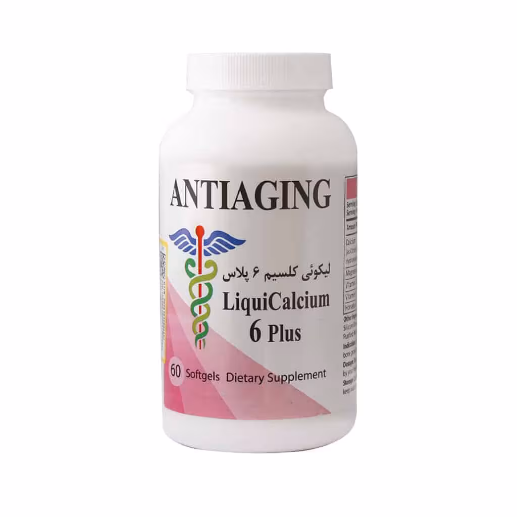 لیکوئی کلسیم 6 پلاس آنتی ای جینگ (60 عددی)