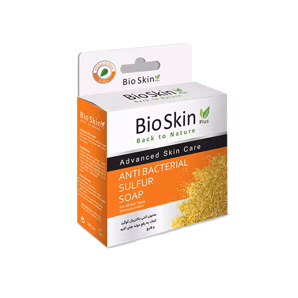 صابون انتی باکتریال گوگرد بیو اسکین