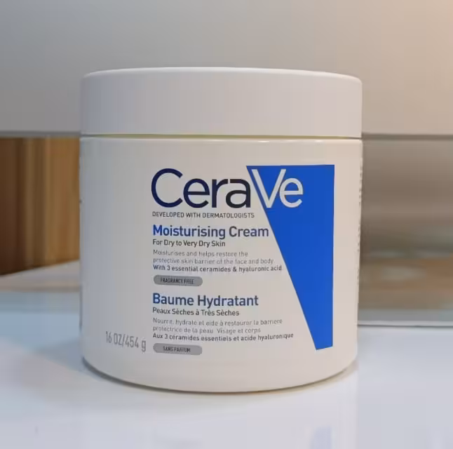 کرم آبرسان و مرطوب کننده کاسه ای سراوی  Cerave Moisturising Cream حجم 454 گرم