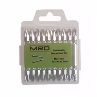 نوک پیچ گوشتی MRD چهارسو  هشت پر  دیواری PZ3  بسته 10 عددی