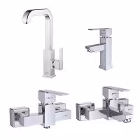 ست شیرآلات شارپ شودر کروم