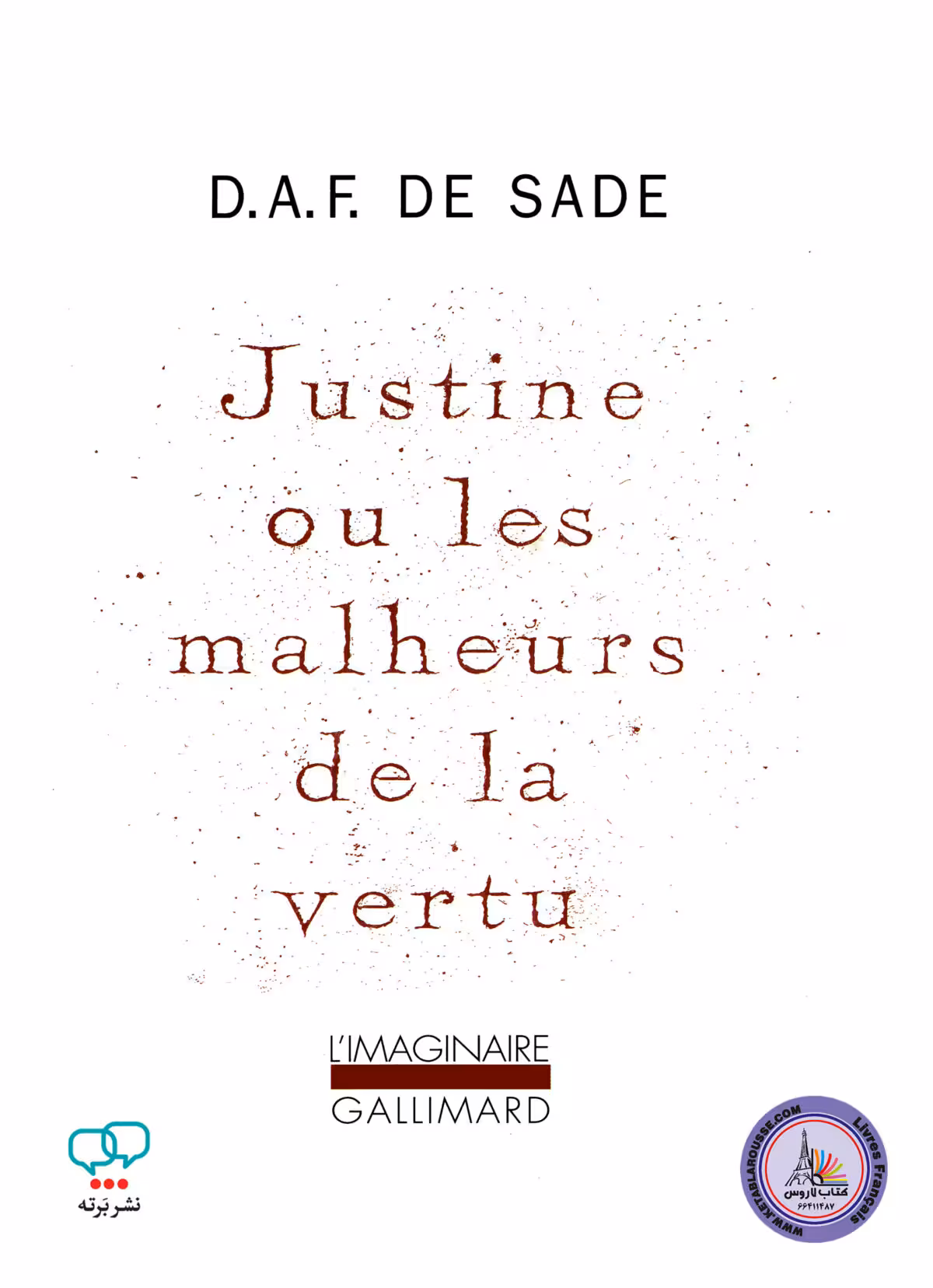 رمان فرانسوی Justine ou Les malheurs de la vertu