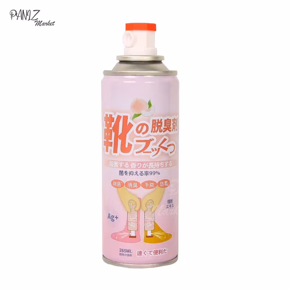 اسپری خوشبوکننده و ضدباکتری کفش