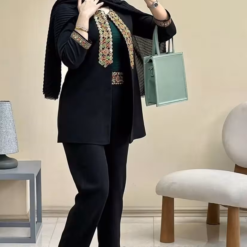 مانتو شلوار سمانه