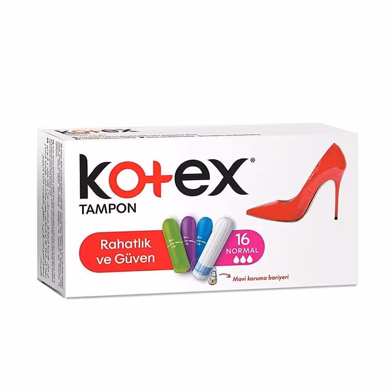تامپون کوتکس استخری سایز نرمال 16 عددی اورجینال ترکیه