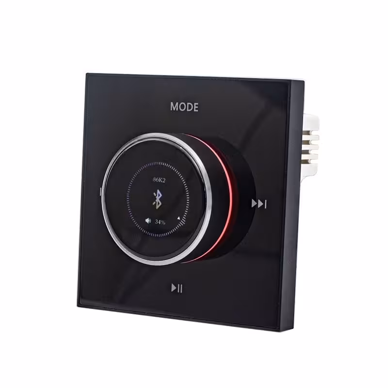 پنل صوتی بلوتوثی 2 کاناله مخصوص خانه هوشمند مدل 86X-2CH به همراه ریموت کنترل