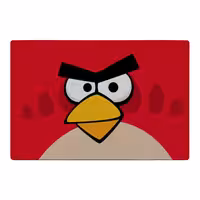 خرید و قیمت موس پد گیمینگ طرح angry birds کد 4109