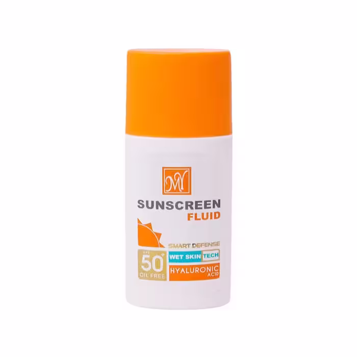 فلوئید ضد آفتاب SPF50 مای مدل Hyaluronic Acid حجم 50 میلی لیتر