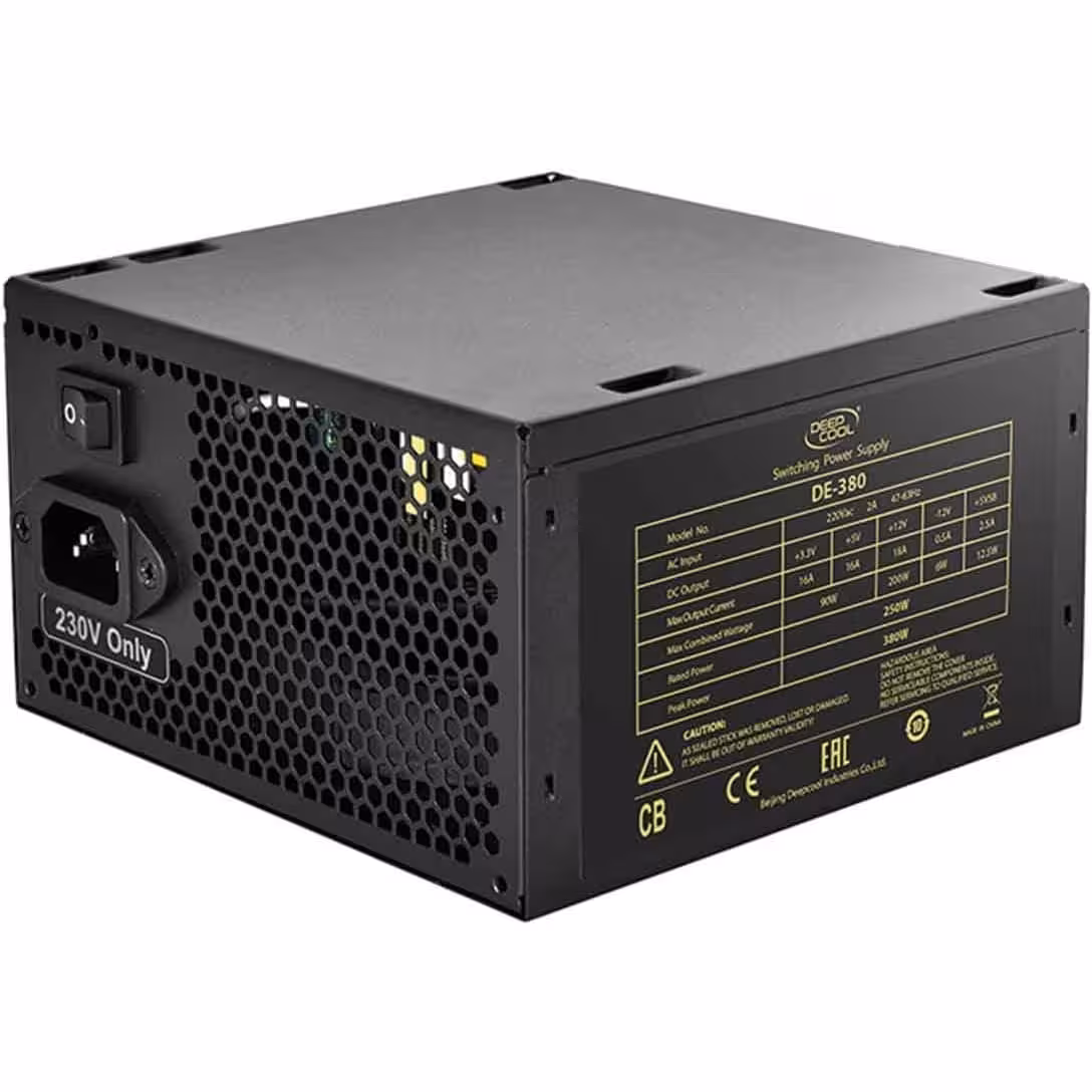 پاور دیپ کول مدل DeepCool DE-380 380W (استوک)