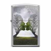 فندک زیپو Zippo مدل Z-CI421666-207 | فندک بادگیر طرح کلکسیونی درخت عشق بوسه Venetian | قابلیت پر کردن مجدد | ساخت آمریکا | با گارانتی مادام العمر | مناسب برای مجموعه‌داران و کلکسیونرها