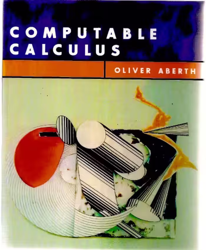 خرید و دانلود نسخه کامل کتاب Computable Calculus