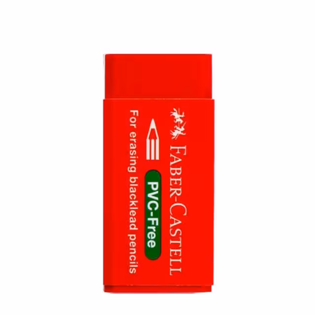 پاک کن قرمز بزرگ فابر کاستل مدل PVC-Free کد189522