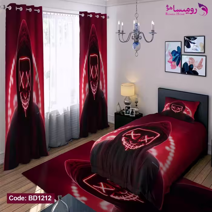 قیمت و خرید روتختی طرح هکر یک نفره برند دکو کد BD1212