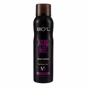اسپری خوشبو کننده بدن مردانه بیول مدل HUG ME حجم 150 میلی لیتر