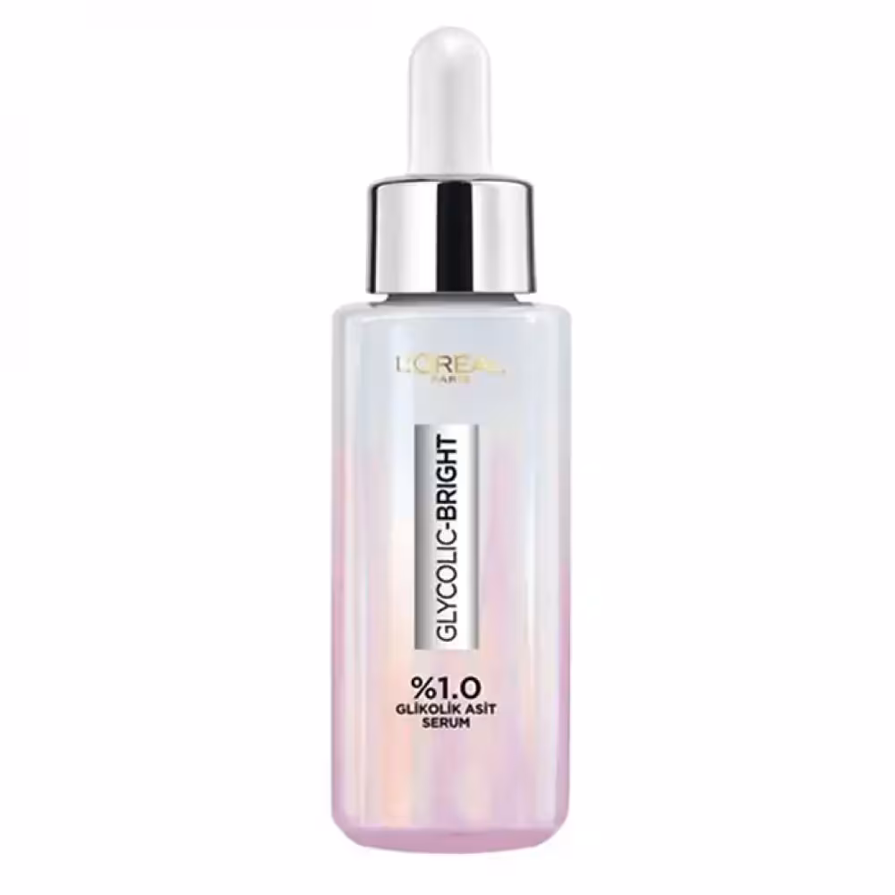 سرم ضد لک و روشن کننده گلیکولیک اسید لورال Loreal مدل Glycolic Bright حجم 30 میل