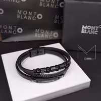 دستبند چرم مون بلان