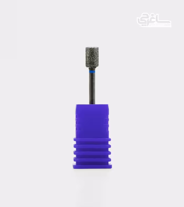 سر سوهان شنی مانیکور ناخن نوار آبی استوانه‌ای (کد 22)