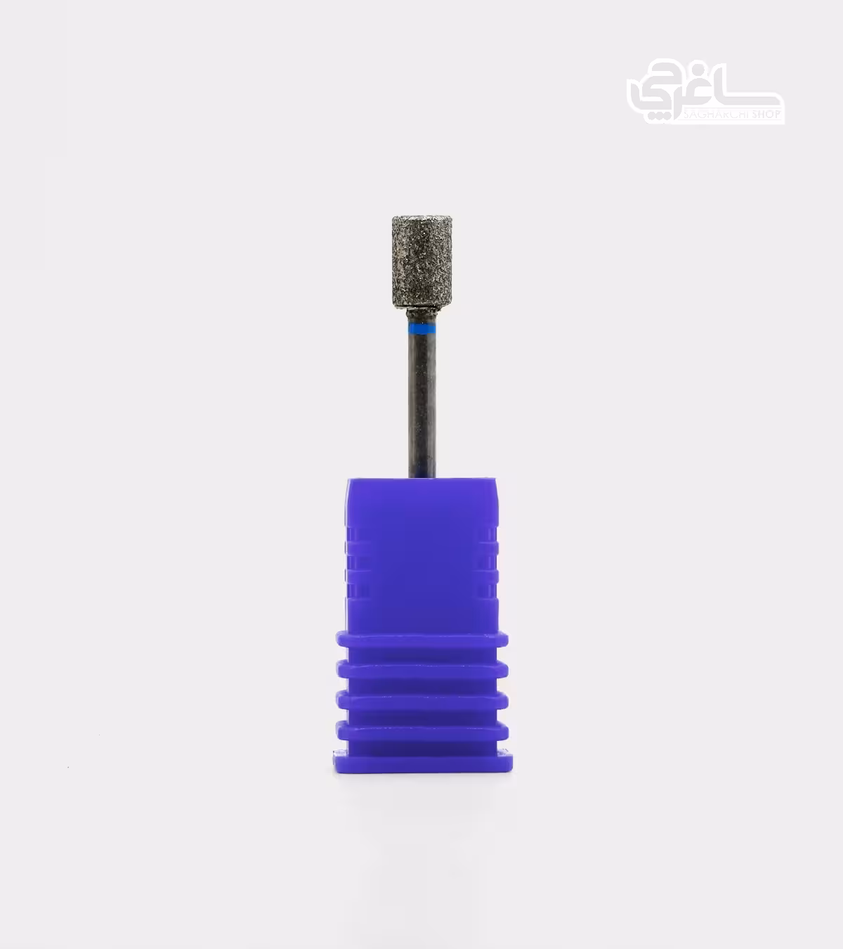 سر سوهان شنی مانیکور ناخن نوار آبی استوانه‌ای (کد 22)
