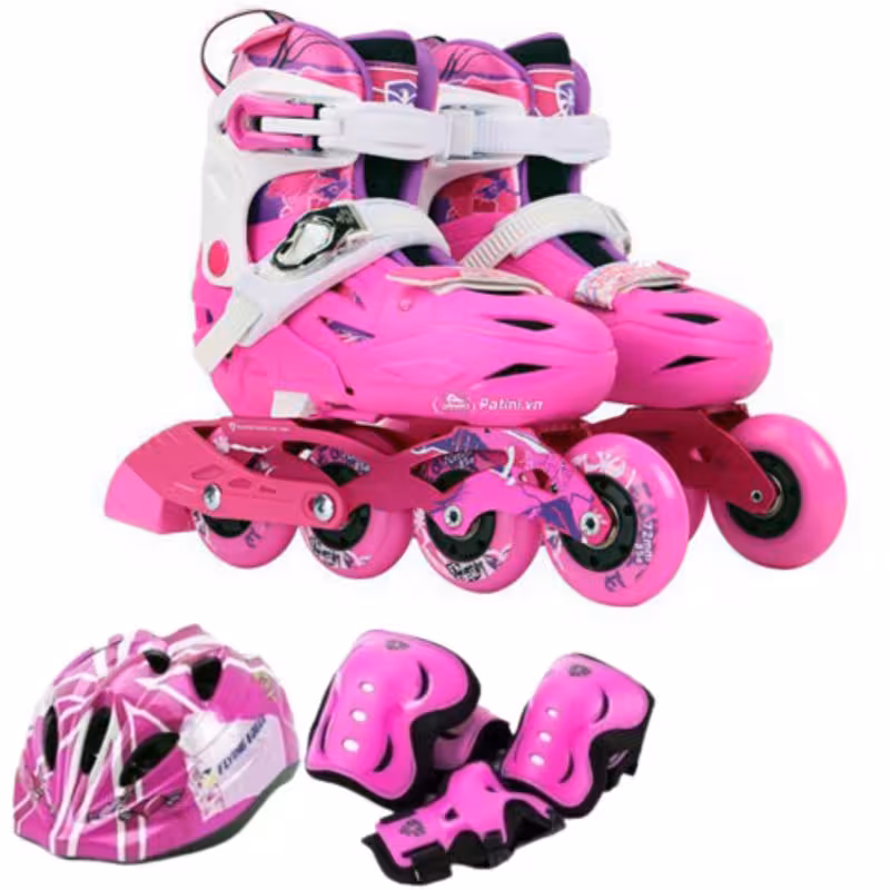 اسکیت کفشی فلاینگ ایکل مدل S5 combo به همراه کلاه و لوازم ایمنی