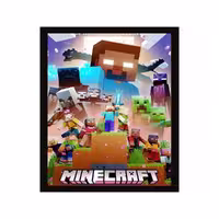 تابلو گیمینگ  35×45 طرح – Mincraft