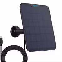 پنل خورشیدی دوربین مداربسته  مدل   Reolink Solar Panel 2  وات 5.8 ولت 6 بار آمازون 