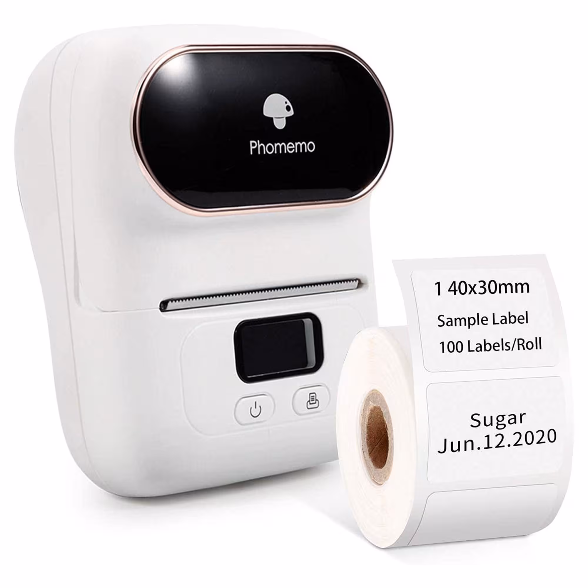 بارکدزن کوچک Label Maker Machine – Phomemo M110 Portable Bluetooth Thermal Label Printer