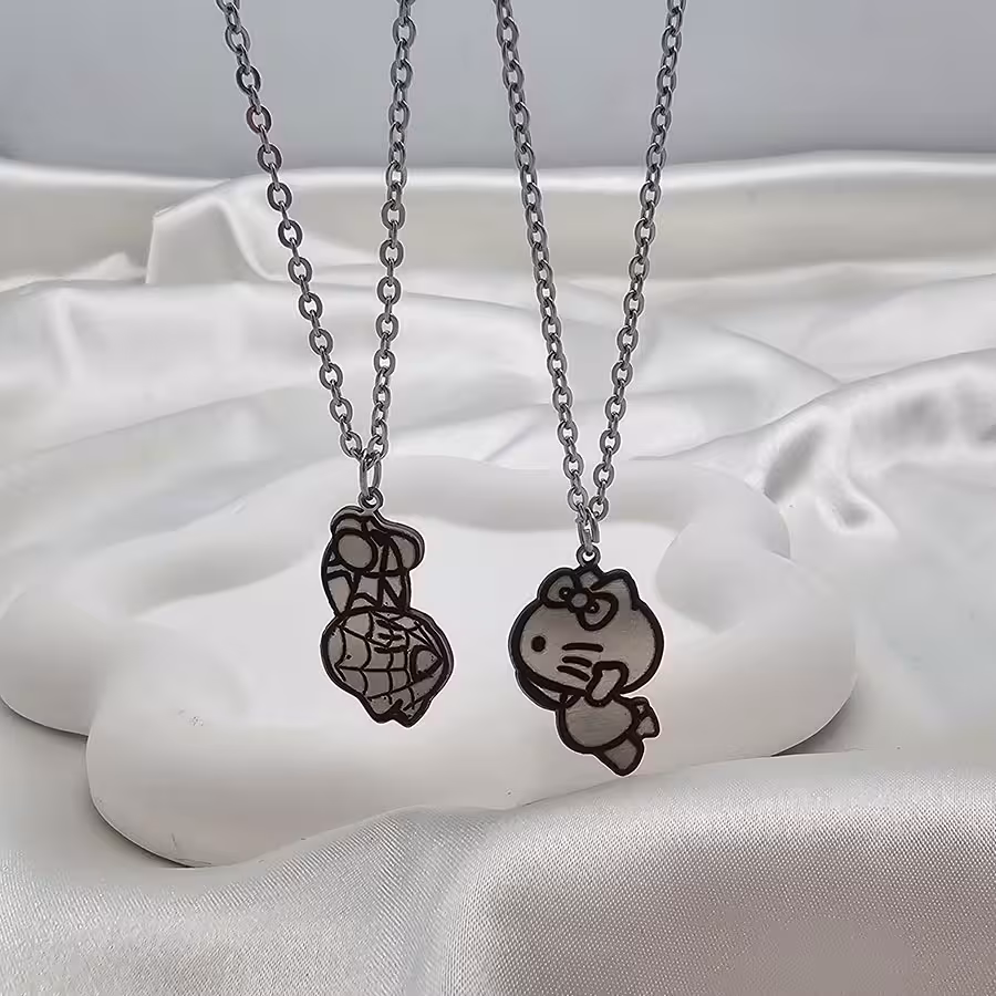 ست گردنبند کیتی و اسپایدرمن