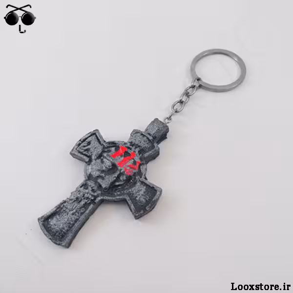 جاکلیدی دست ساز طرح صلیب جذاب