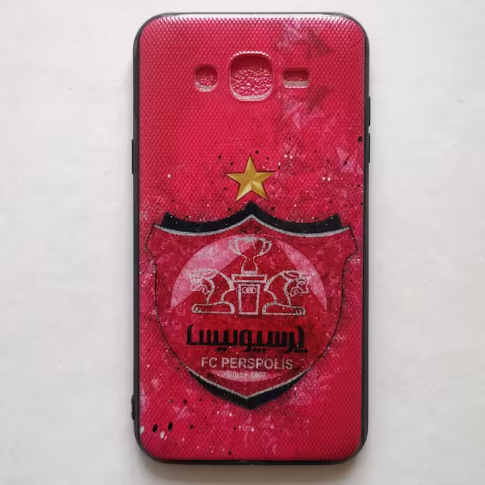 قاب طرحدار  پرسپولیس گوشی سامسونگ J7 2015 و J7 core