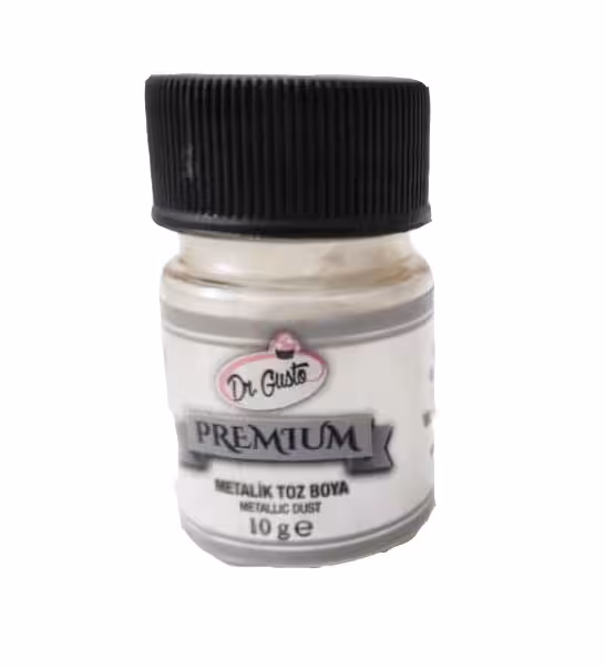 رنگ پودری متالیک صدفی 10 گرمی دکتر گوستو ترک