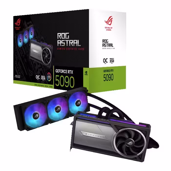 کارت گرافیک ایسوس ROG Astral LC RTX 5090 OC 32G