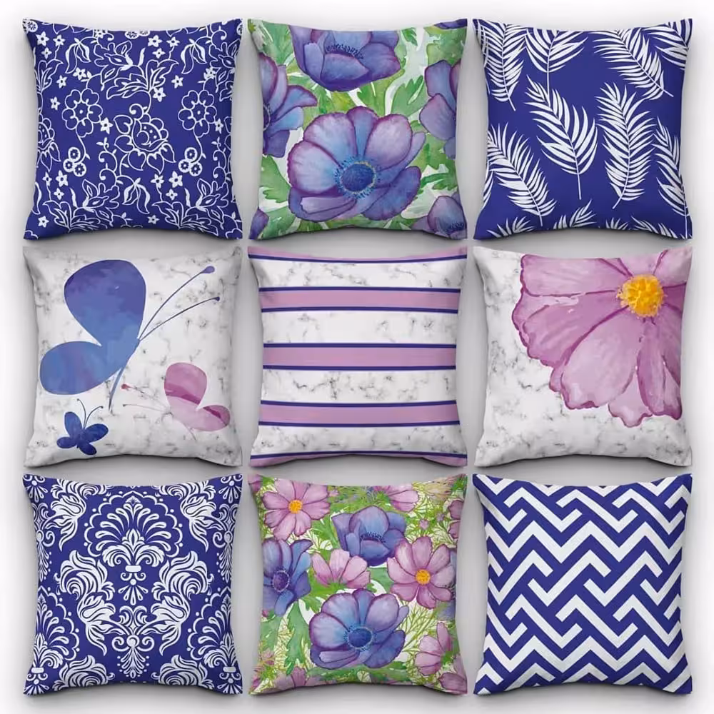 کاور کوسن کد 137 (ست بنفش)