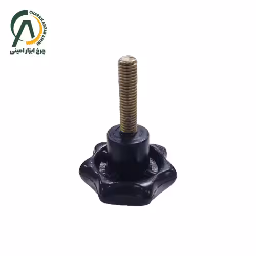 فلکه براق هفت پر 10 میلی متر پیچ 4 سانت