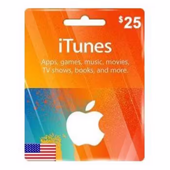 Apple iTunes Card $25 US