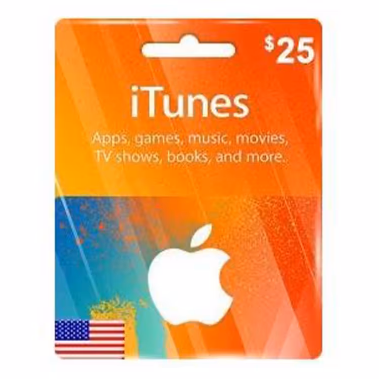 Apple iTunes Card $25 US