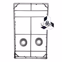 ست یراق تخت خواب کمجا تاشو(بلبرینگ دار) 200*  80 عمودی (پس کرایه) باربری