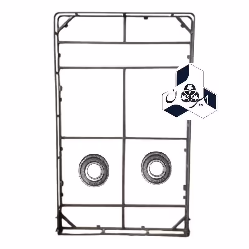 ست یراق تخت خواب کمجا تاشو(بلبرینگ دار) 200*  80 عمودی (پس کرایه) باربری