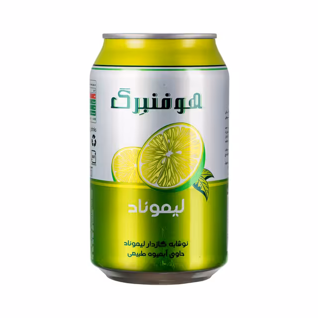 نوشابه گازدار لیموناد هوفنبرگ 330 میلی لیتری