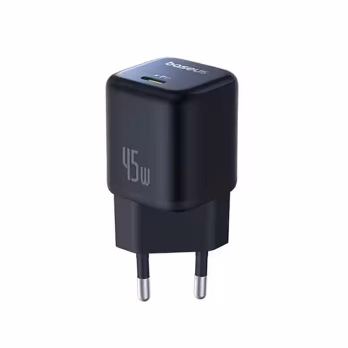 شارژر دیواری بیسوس PicoGo GaN با توان 45 وات – کوچک اما پرقدرت